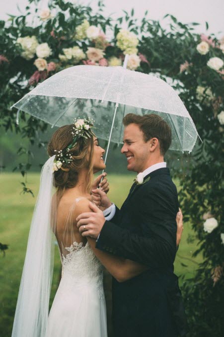 Coiffures de mariage sous le voile