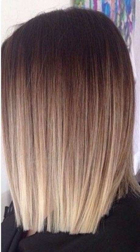 Balayage pour cheveux courts