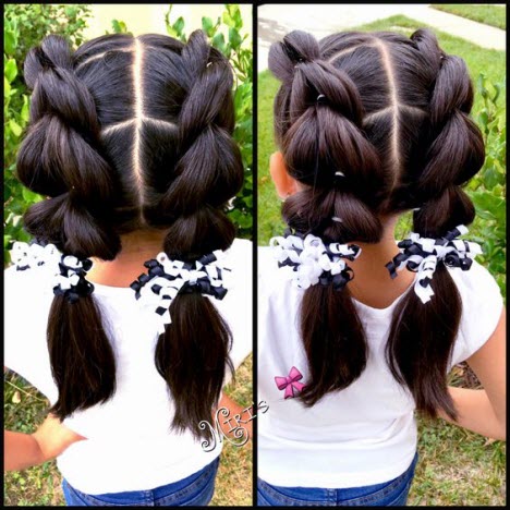 Coiffure à l'école