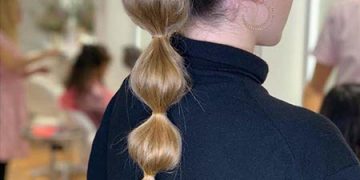 La coiffure la plus en vogue avec une queue en bulle : la tendance actuelle de 2024